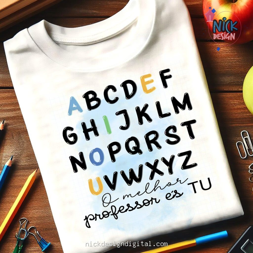 Artes Camiseta Dia dos Professores 2025 - Imagem 5