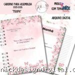 Caderno Assembleia de Circuito 2025/2026 – FLORAL ROSA C/TEMA (Re Castori)