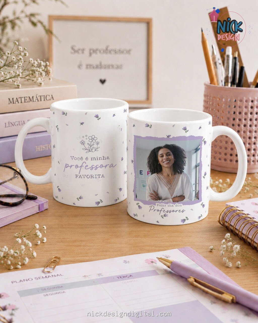 Kit Caneca Professores V7 COM FOTO - Imagem 14