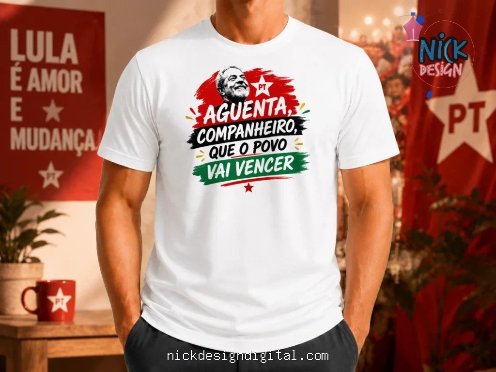 Kit Política Flavio Bolsonaro + Lula - Artes Camiseta - Imagem 7