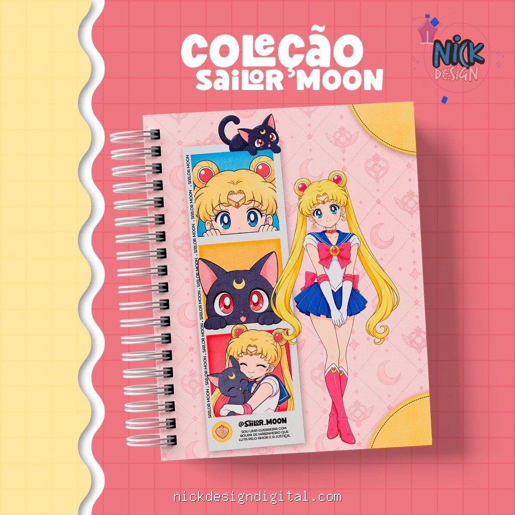 Coleção Minizinha Sailor Moon (Metamopaper) - Imagem 1