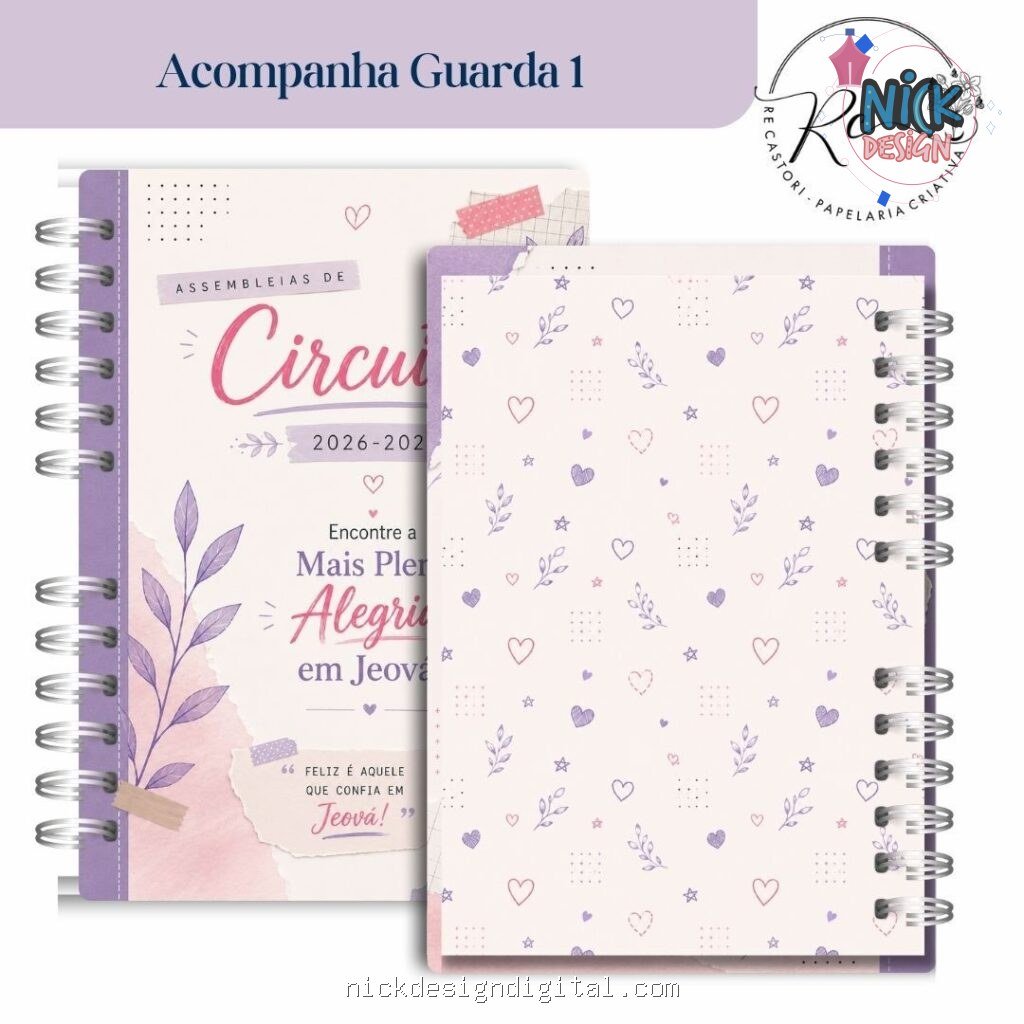 Caderno teen Feminino para as Assembleias 2026-2027 - Imagem 7