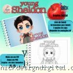 Young Sheldon - Livro de Colorir