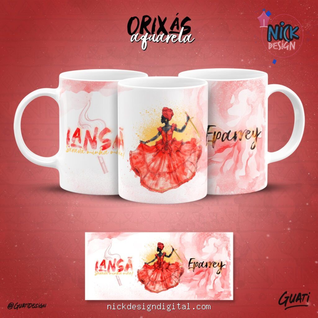 Orixás Aquarela – Canecas - Imagem 3