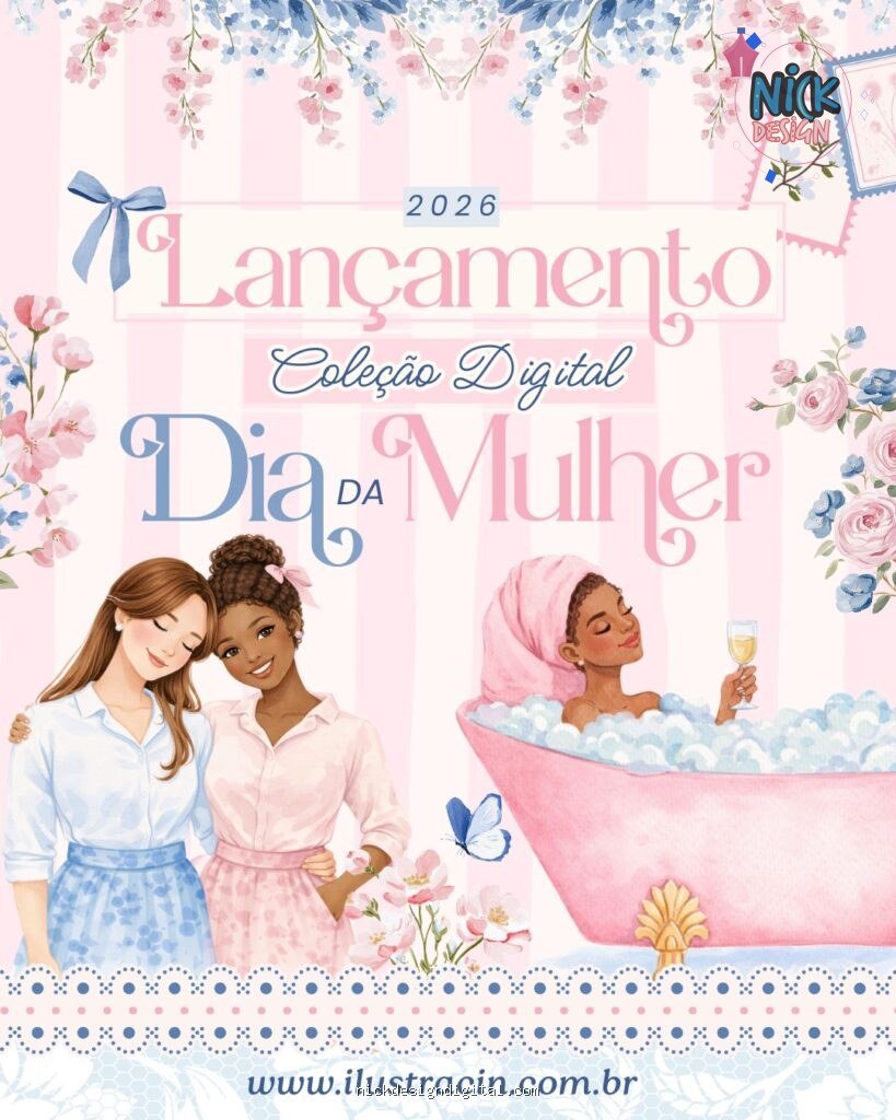 Coleção - Dia da Mulher 2026 (Ilustracin)