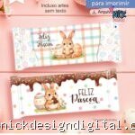 Artes para Embalagem Chocolates - Doce Páscoa