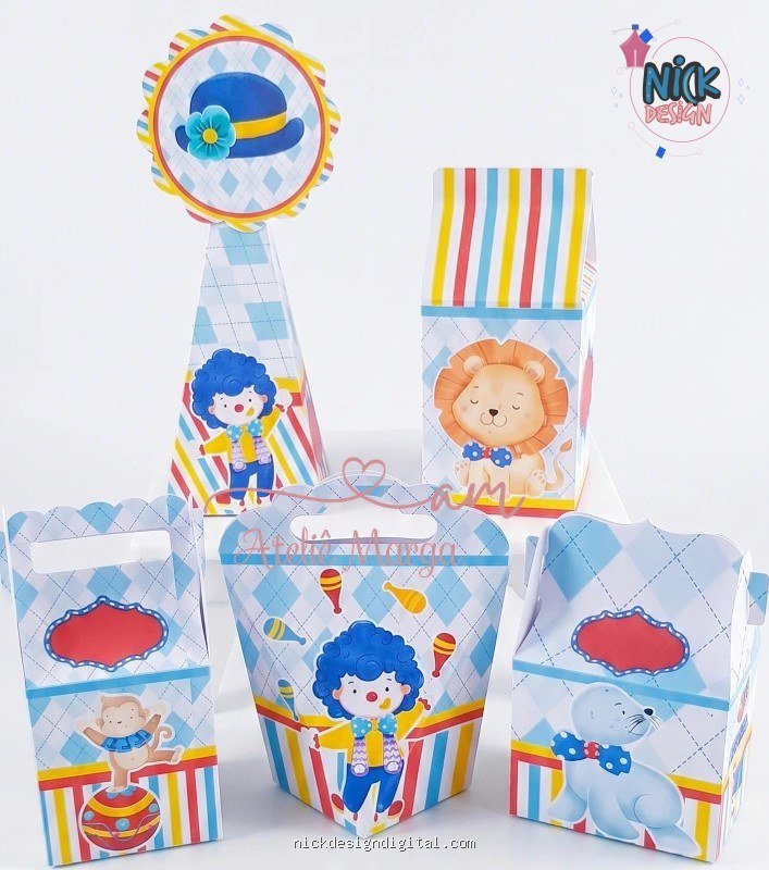 Circo - Kit Festa Pronta - Imagem 1