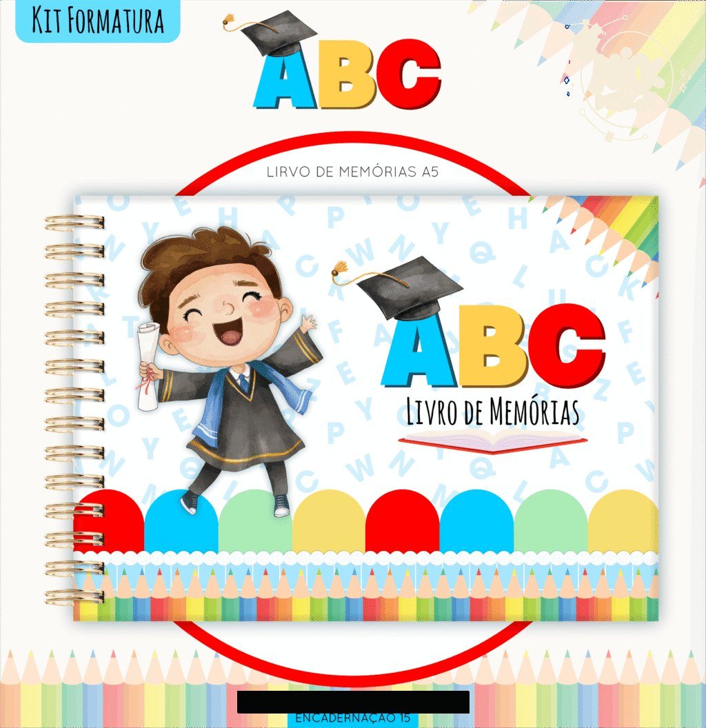 Kit ABC Formatura (Lina) - Imagem 1