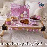 Kit Café da manhã - Aniversário Ursinho