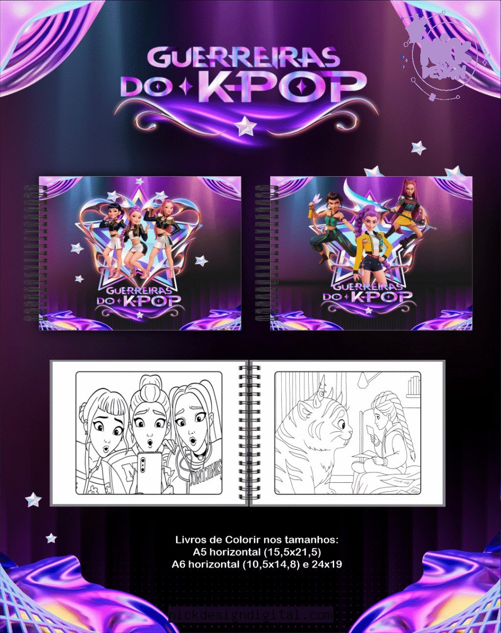 BOX Guerreiras do K-Pop - Escolar 2026 (Pamella) - Imagem 9
