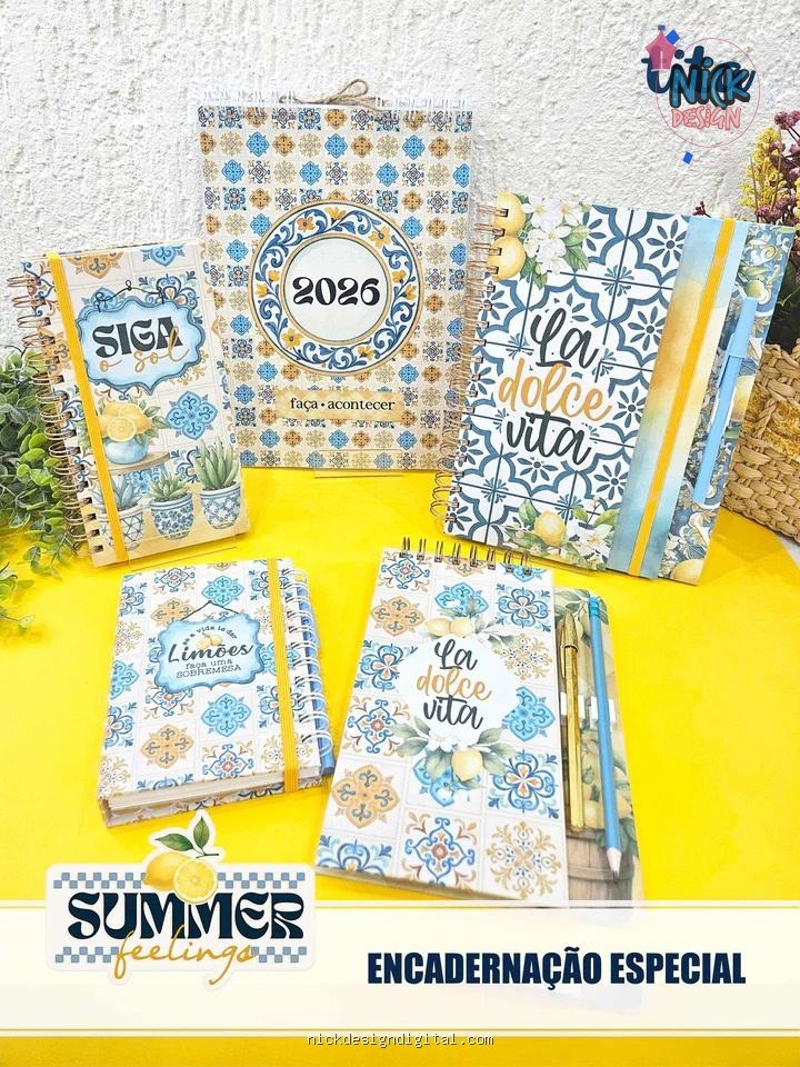 Summer Feelings - Combo Encadernação Especial (Tita) - Imagem 1