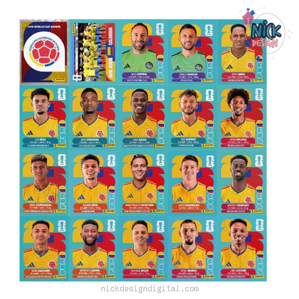 Figurinhas da Copa 2026 + de 900 Figurinhas em PDF - Imagem 10