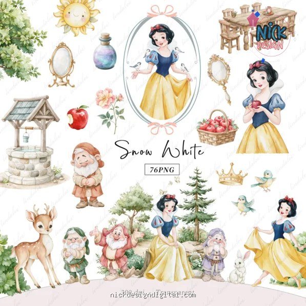 Branca de Neve – Kit Digital