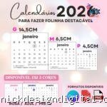Molde Calendário 2026 para Blocagem