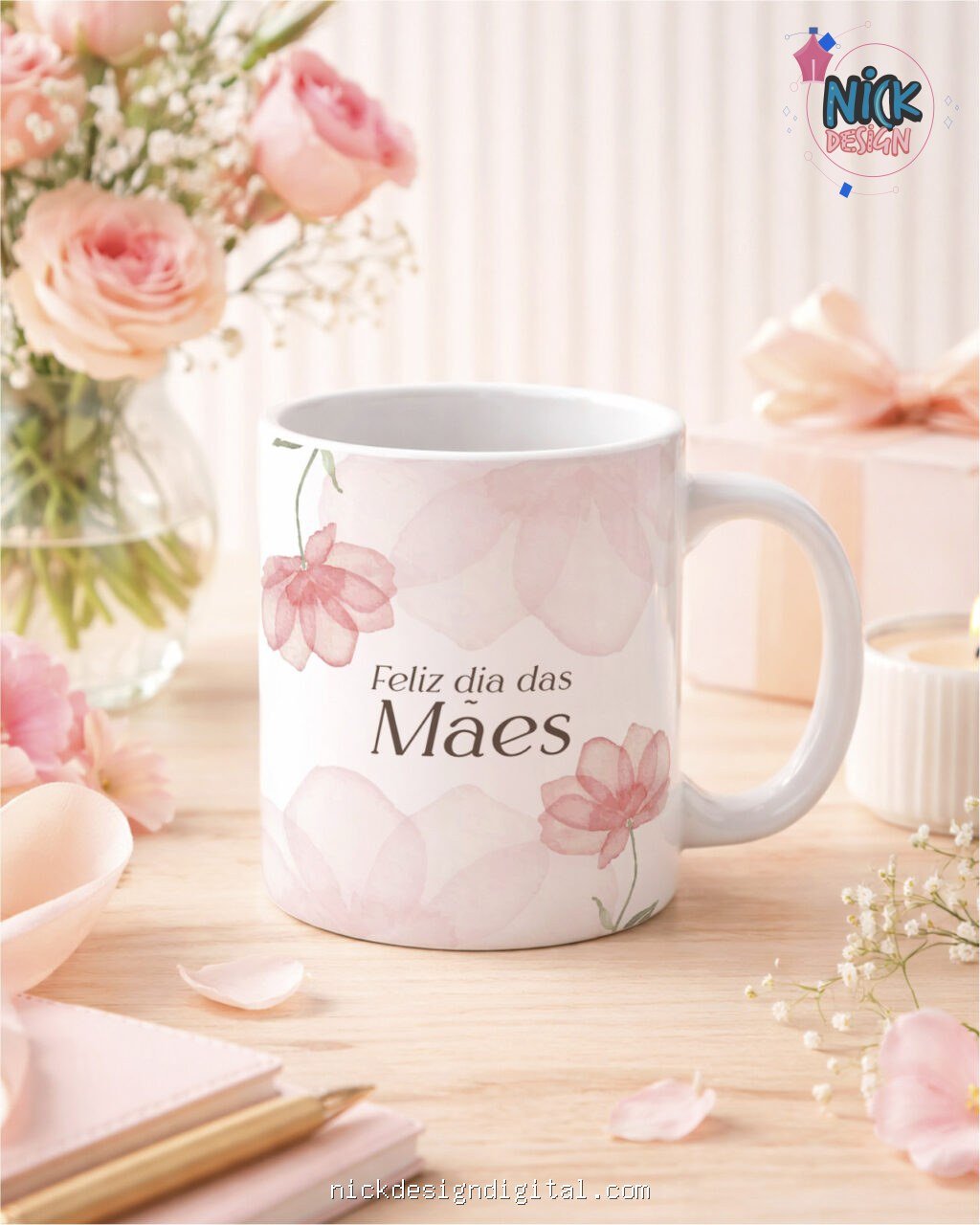 Pacote de Artes para Canecas Dia das Mães M2 - Imagem 11