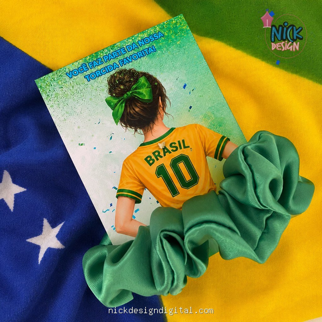 Card Xuxinha Amarela Brasil - Copa do Mundo 2026 - Imagem 1