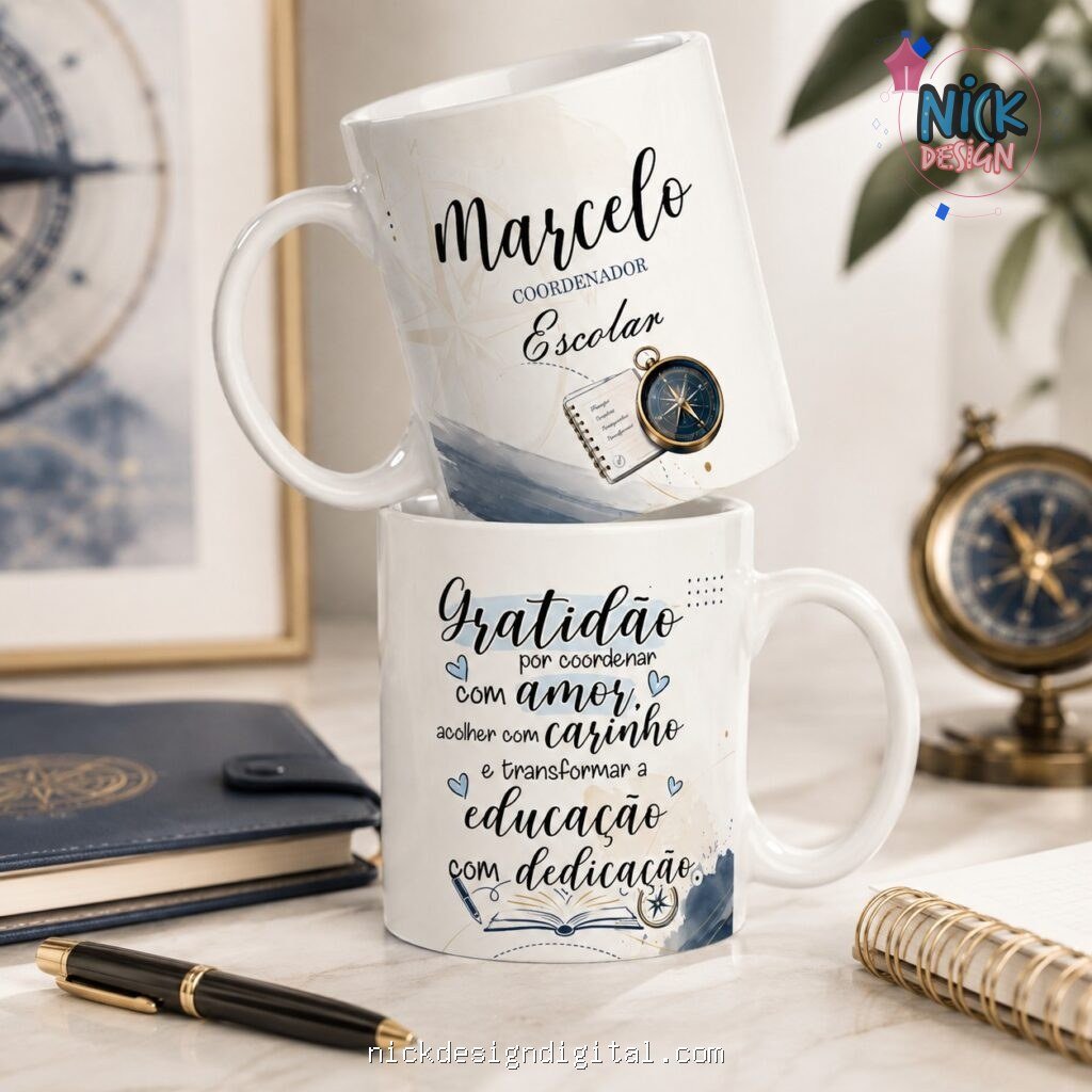 Coordenadores - 2 Artes Avulsa Caneca - Imagem 3