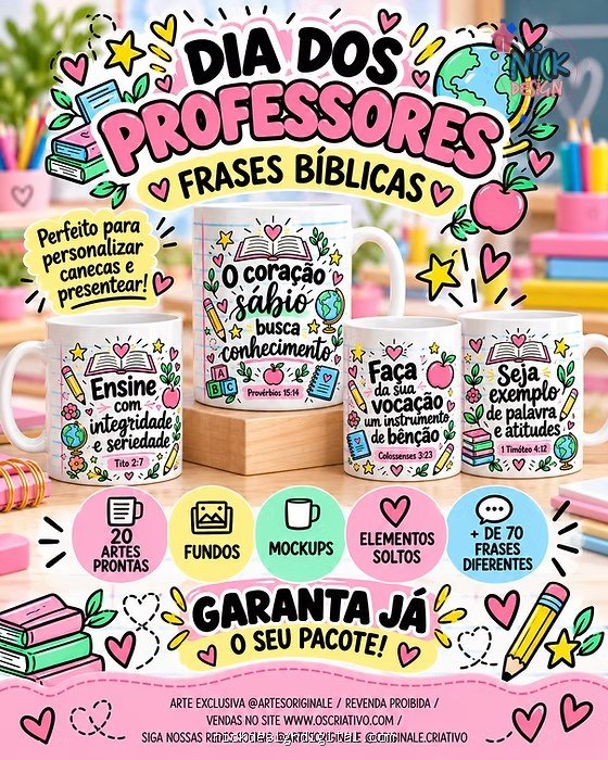 Dia dos Professores – Frases Bíblicas - Imagem 1