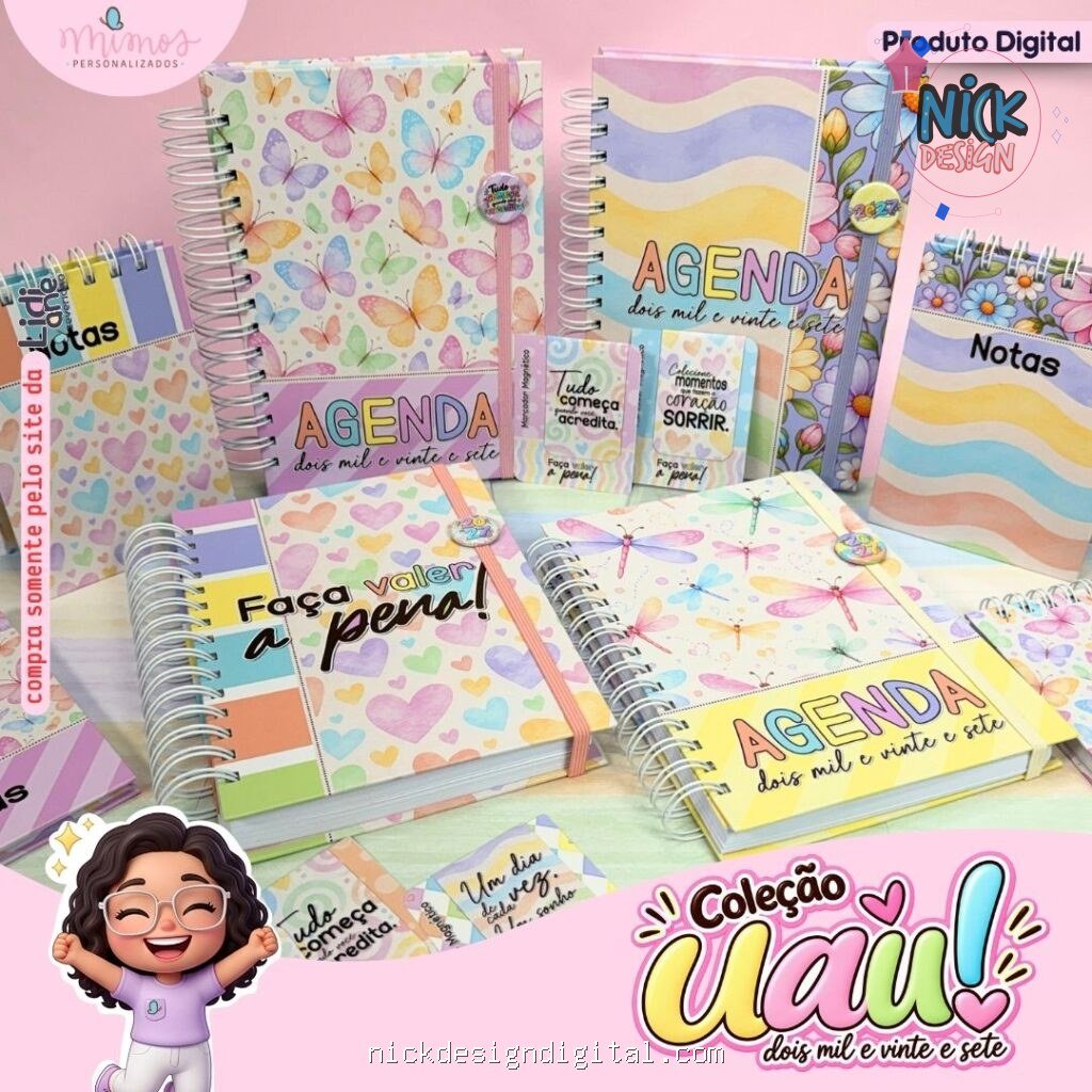 Coleção UAU 2027 - COMBO COMPLETO (Mimos Personalizados) - Imagem 8