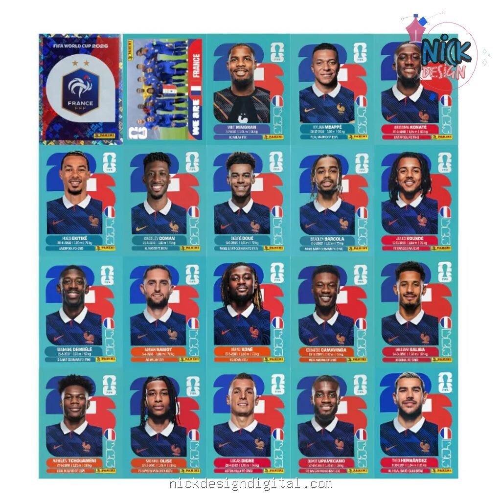 Figurinhas da Copa 2026 + de 900 Figurinhas em PDF - Imagem 8
