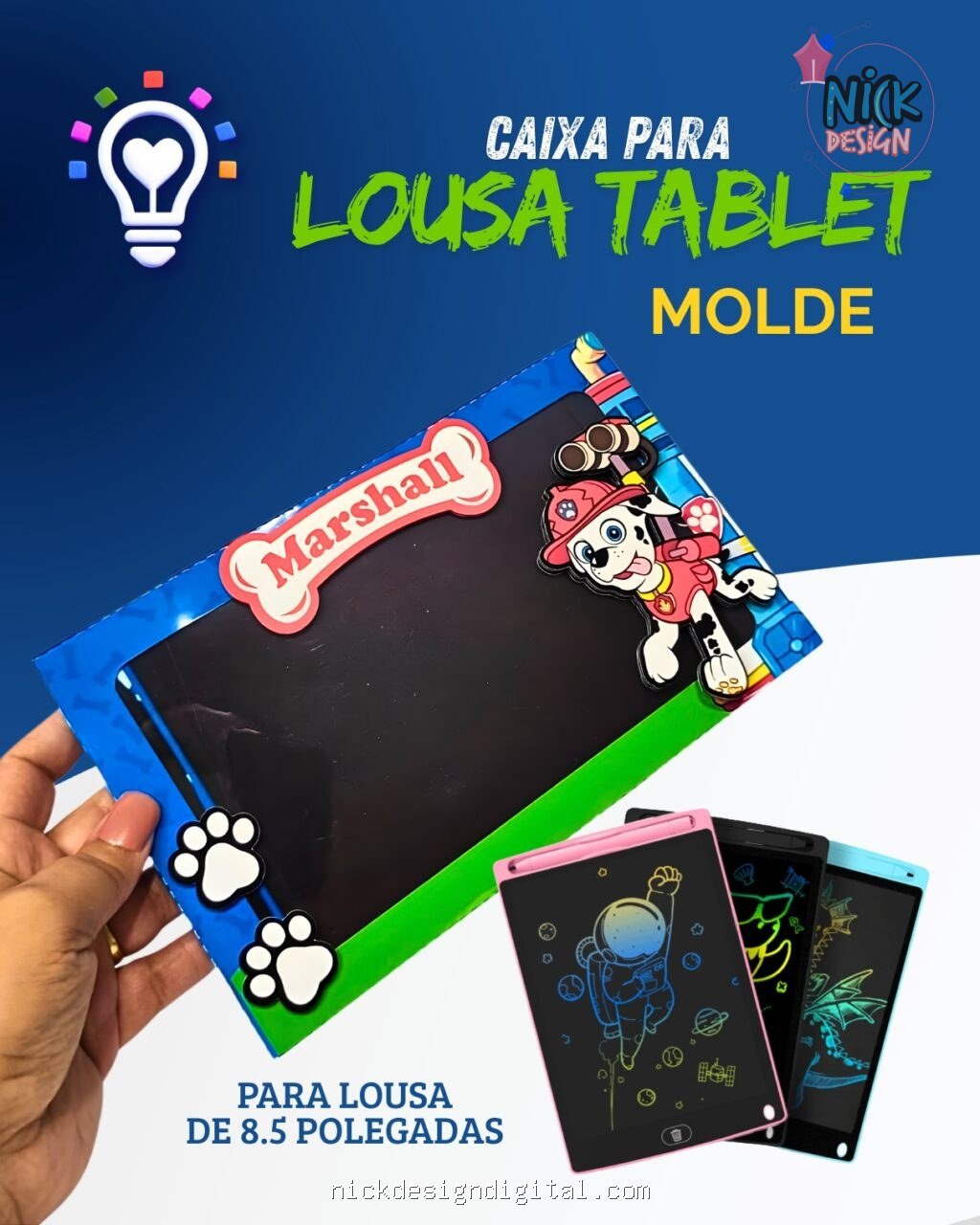 Caixa para Lousa Tablet - Imagem 1