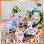 Kit Sacolinha para Guloseimas – Páscoa Coelhos