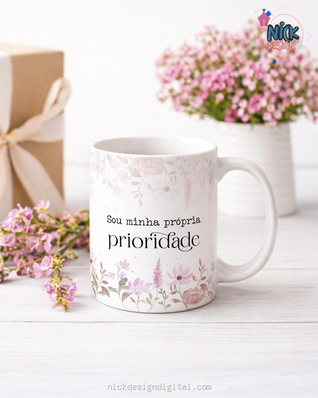 Frases Florescer - Artes para Caneca - Imagem 3