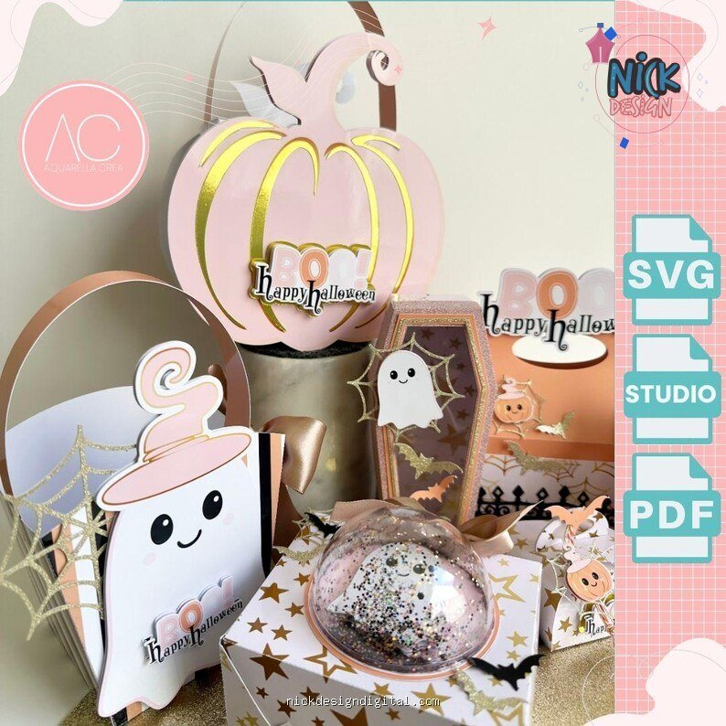 Halloween Treat Boxes (Espanhol) - Imagem 1