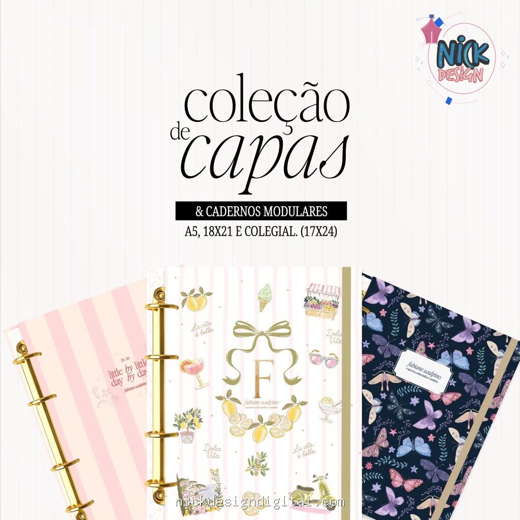 Capas & Cadernos 2026 (Papel Amado)