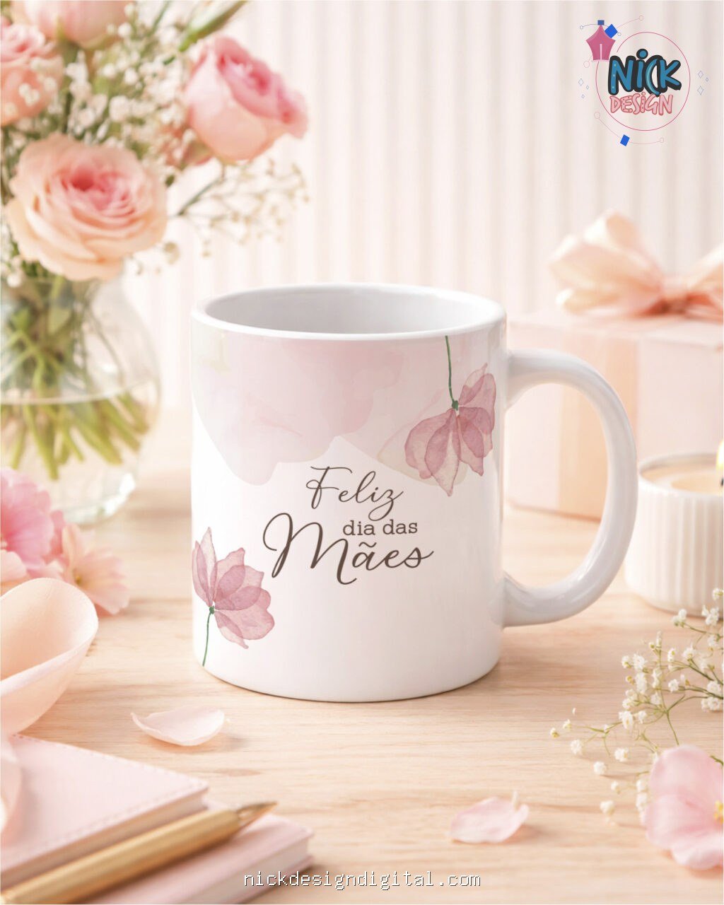 Pacote de Artes para Canecas Dia das Mães M2 - Imagem 12