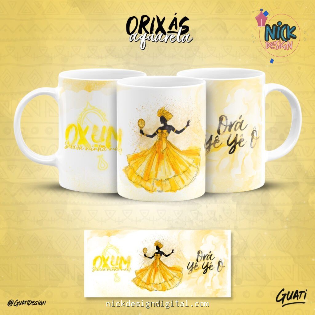 Orixás Aquarela – Canecas - Imagem 5