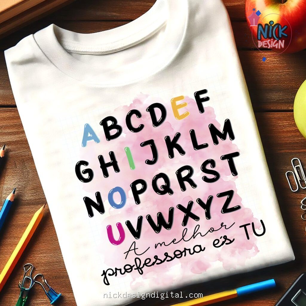 Artes Camiseta Dia dos Professores 2025 - Imagem 15