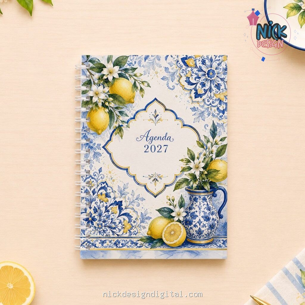 Coleção Cápsula – Limão Siciliano Agendas Caderno Bloquinho - Imagem 3