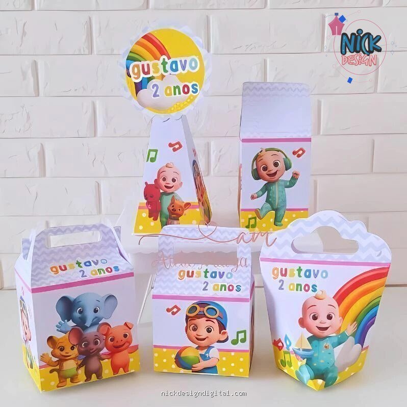 Cocomelon - Kit Festa Pronta - Imagem 1
