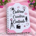 Caderno Da Criadora De Conteúdo