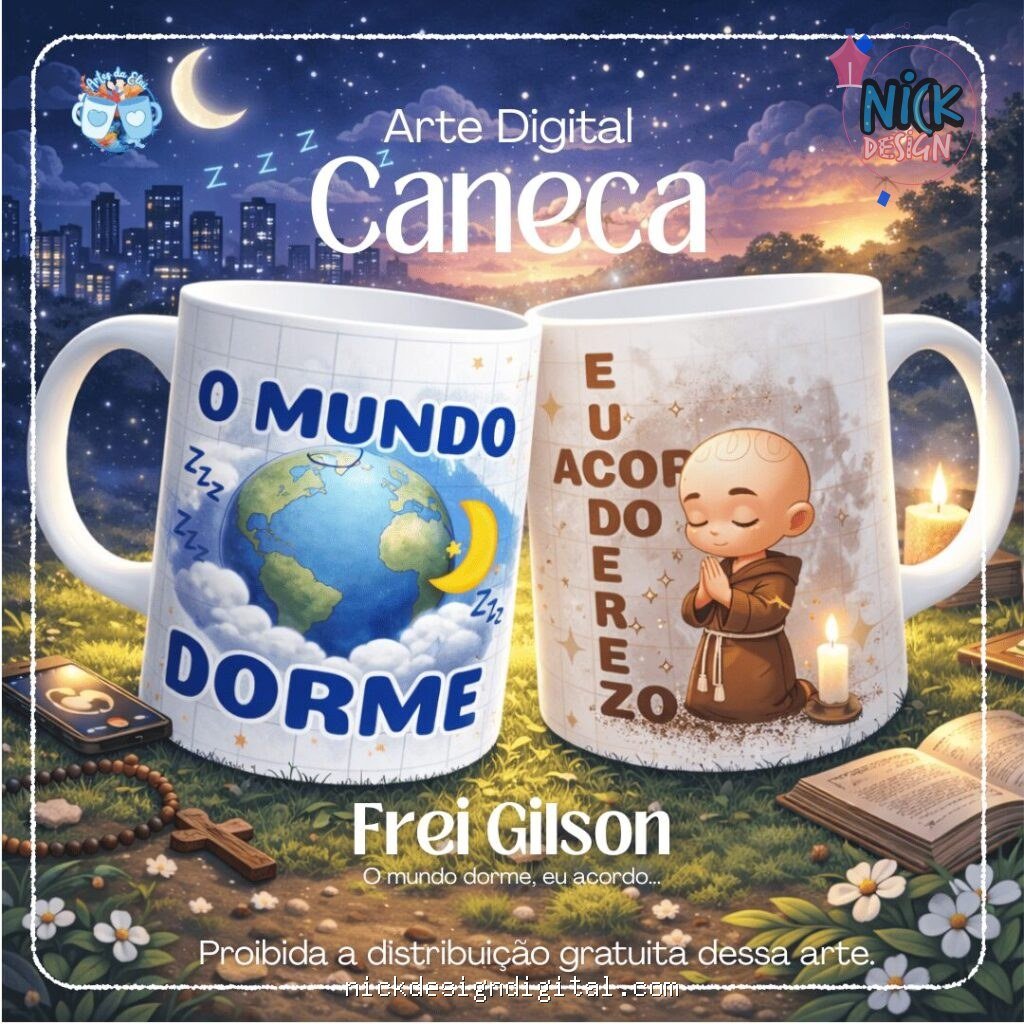 FREI - O mundo dorme, eu acordo - Imagem 1