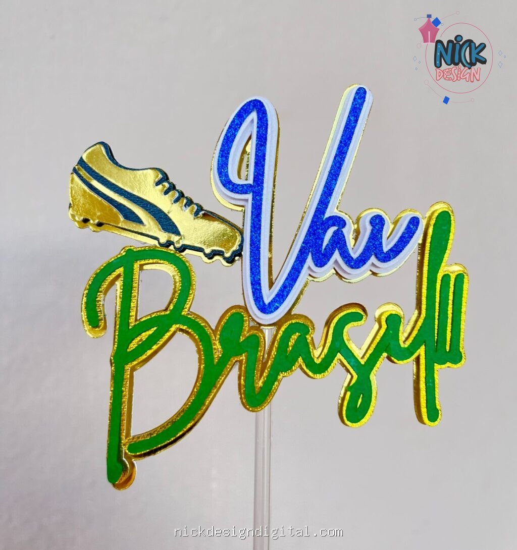 Pack Copa do Mundo - 14 Topos de Bolo - Imagem 14