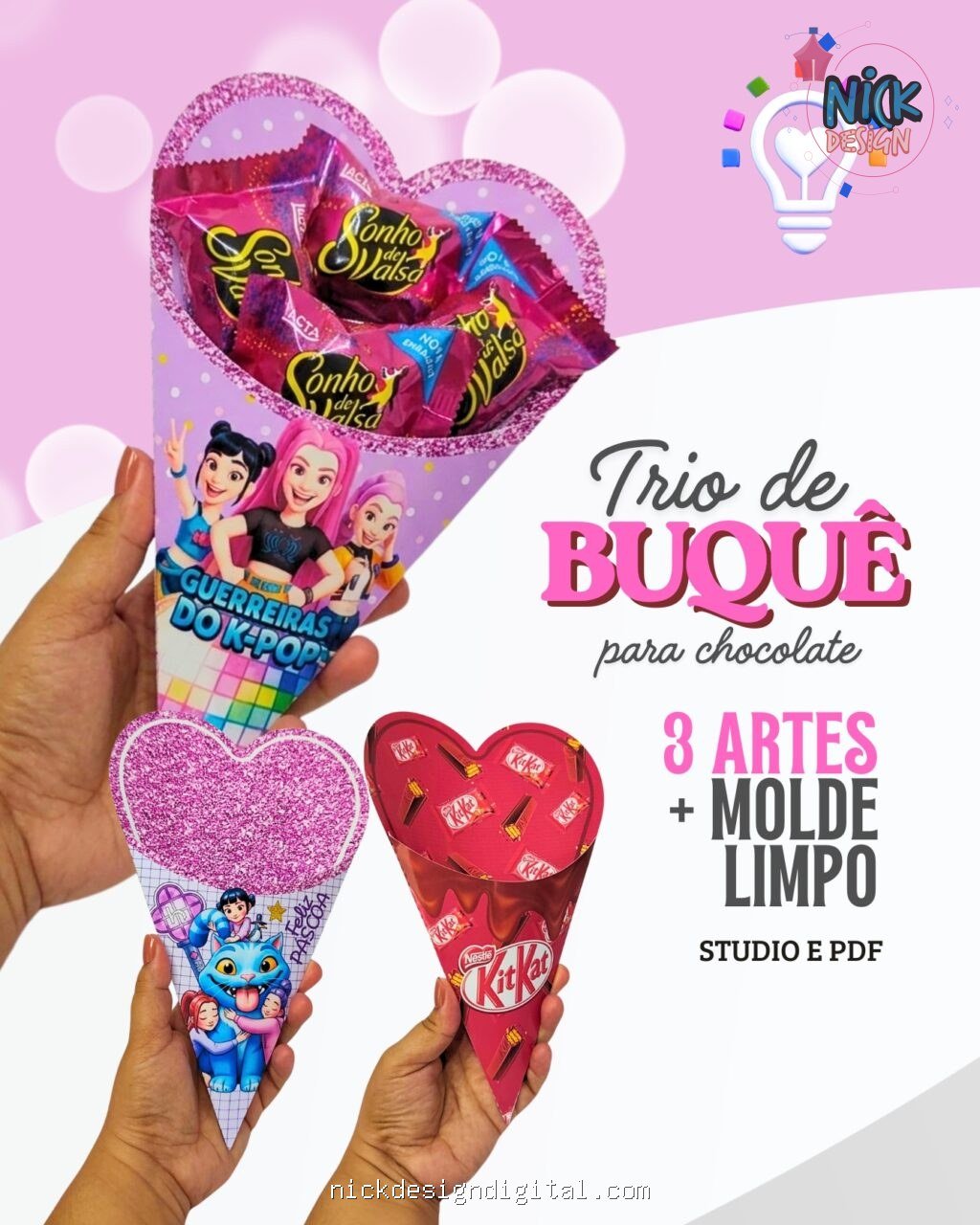 Kpop - Buquê para Chocolates - Imagem 1
