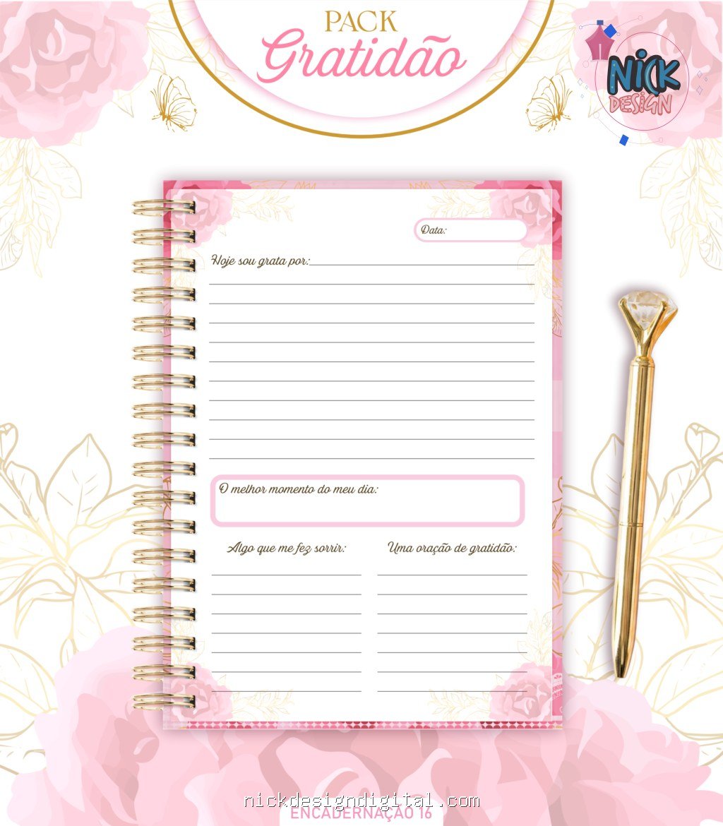 Kit Devocional Gratidão (Lina Criativa) - Imagem 2