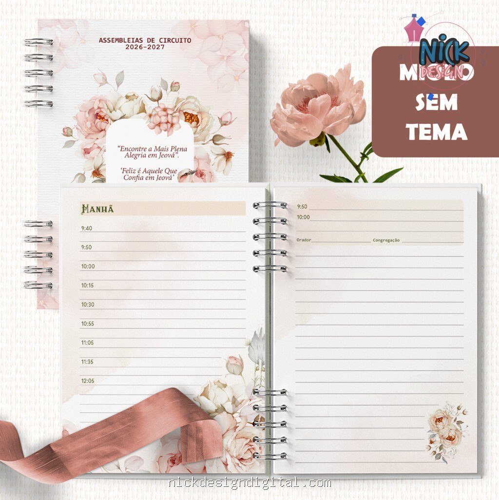 Caderno Assembleias Circuito 2026 e 2027 SEM OS TEMAS (Bicho Papel) - Imagem 6