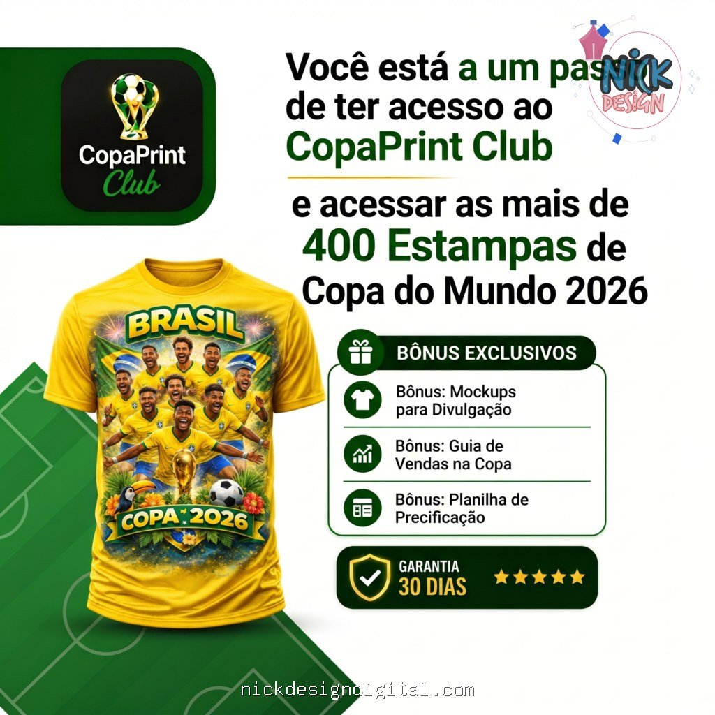 +500 Estampas em PNG Copa 2026 - Imagem 1