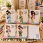 Caderno A5 Cute Teen