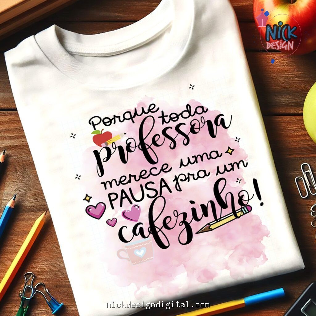 Artes Camiseta Dia dos Professores 2025 - Imagem 18