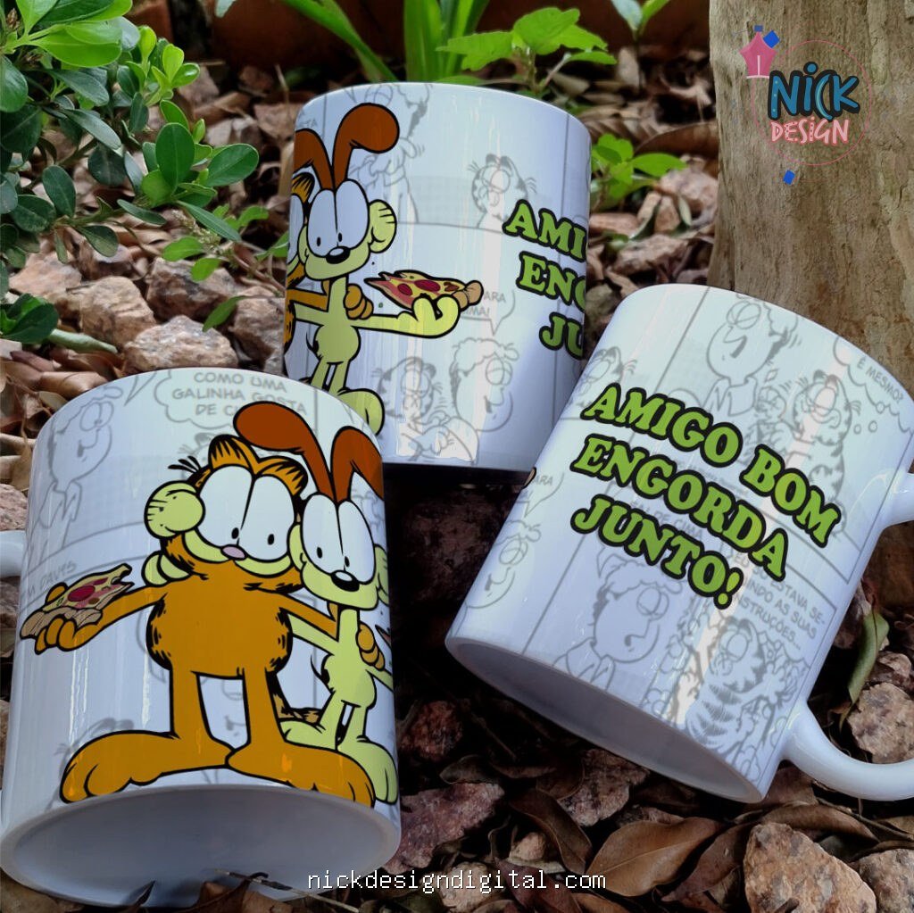 Amizade Divertida - Artes para Caneca - Imagem 3
