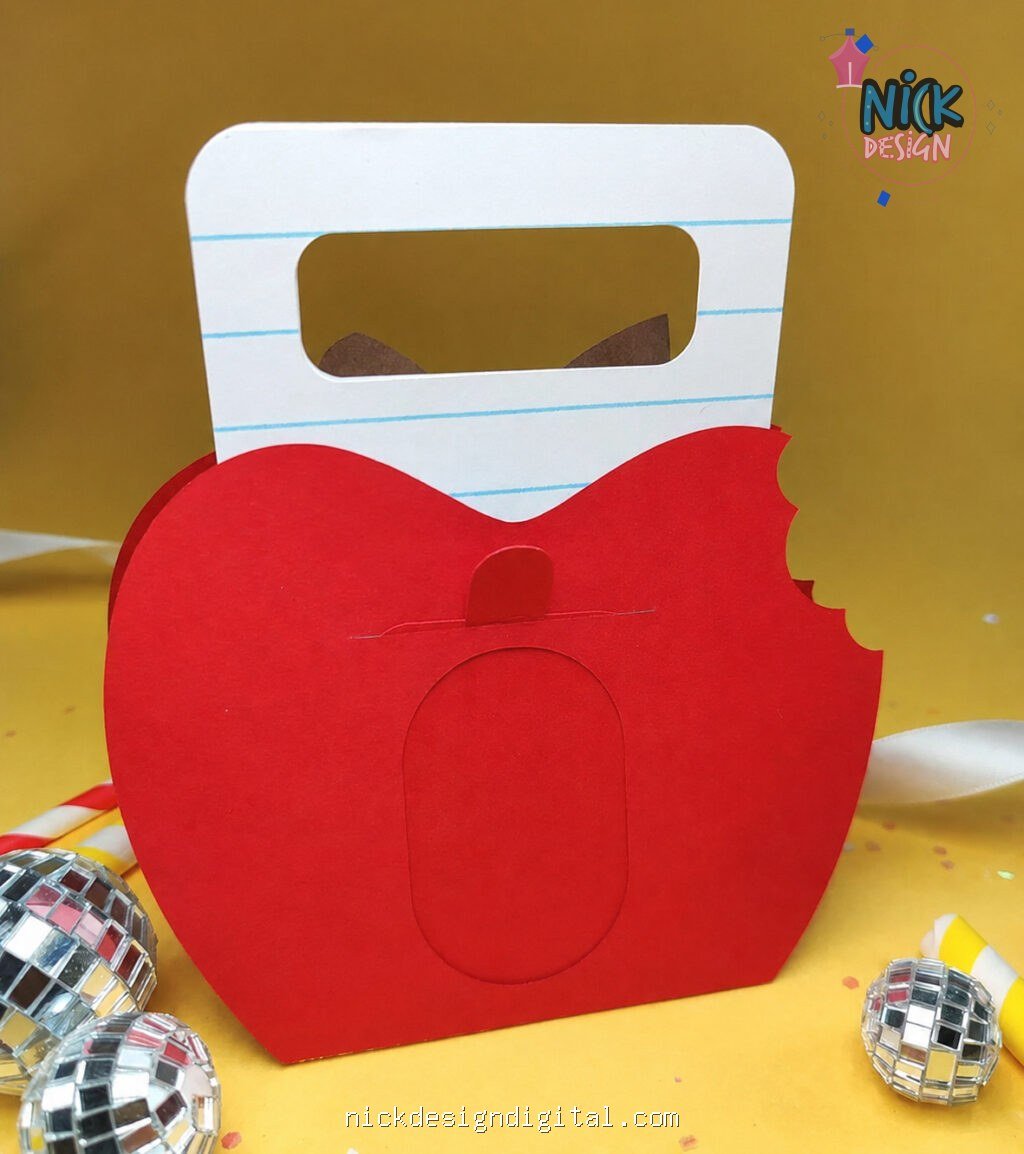 Caixa Apple Dia dos Professor (svg e studio) - Imagem 9