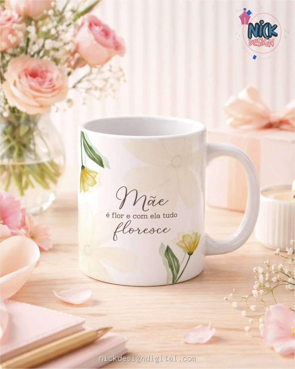 Pacote de Artes para Canecas Dia das Mães M2 - Imagem 9