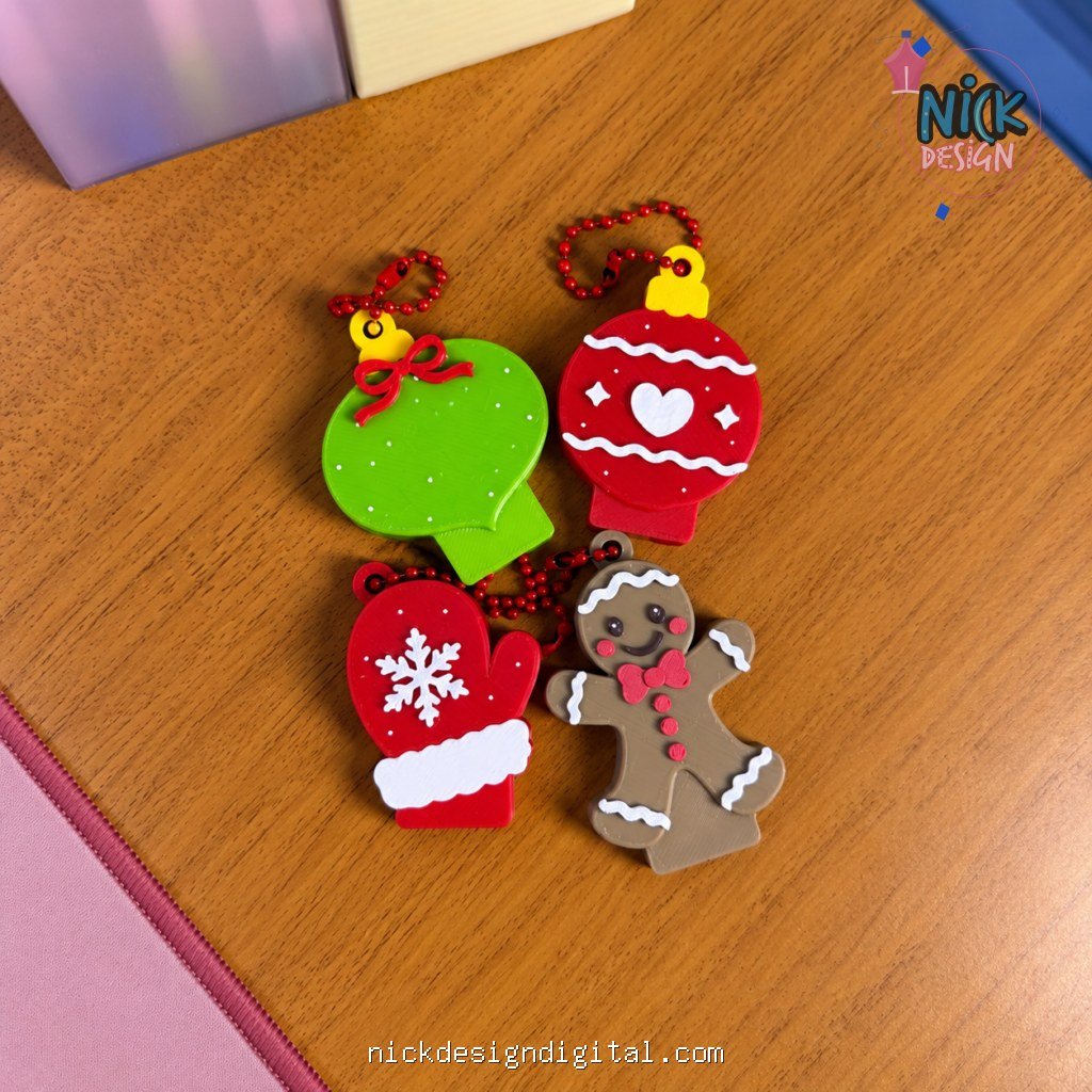 Kit Abridor Latas Natal (Arquivo Impressão 3D) - Imagem 1