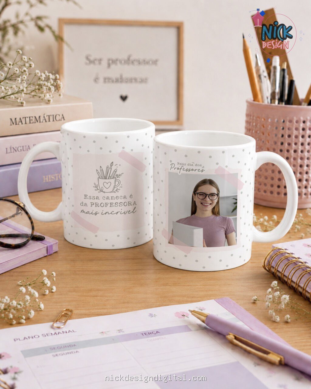 Kit Caneca Professores V7 COM FOTO - Imagem 18