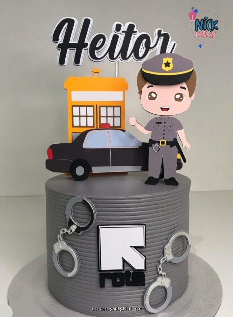 Policial - Topo de Bolo