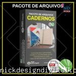 Pack Cadernos Corporativos - Capas + Miolos Neutros